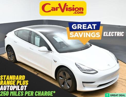 White 2020 Tesla Model 3 Standard Range Plus
