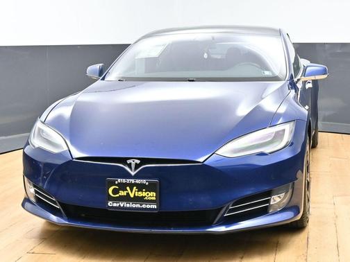 Blue 2020 Tesla Model S Long Range Plus