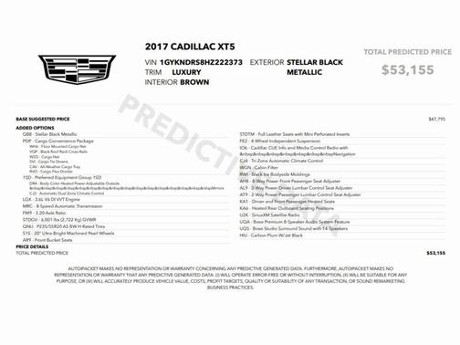 2017 Cadillac XT5 Luxury