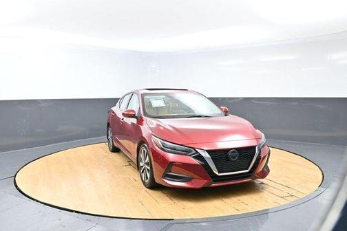 Scarlet Ember 2020 Nissan Sentra SV