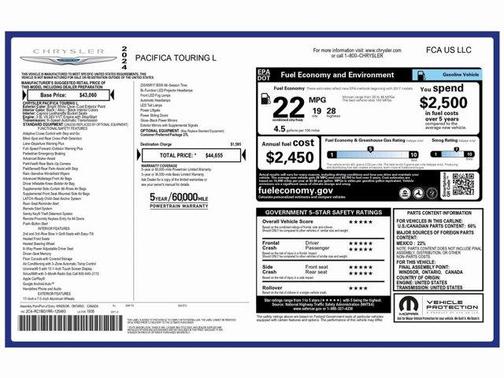 2024 Chrysler Pacifica Touring-L