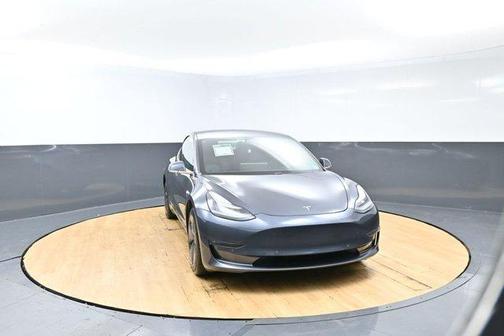 Silver Metallic 2018 Tesla Model 3 Mid Range