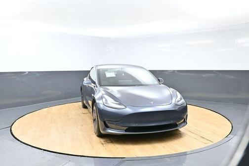 Silver Metallic 2018 Tesla Model 3 Mid Range