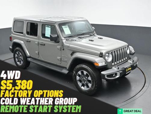 Sting Gray Clearcoat 2023 Jeep Wrangler Sahara