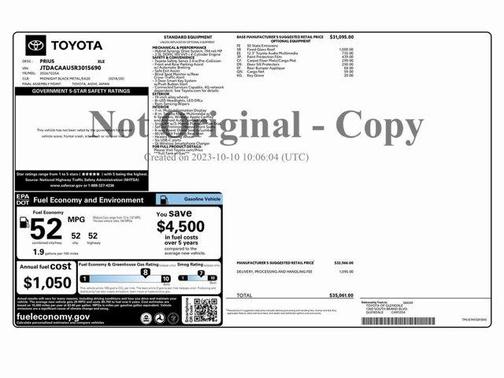 2024 Toyota Prius XLE