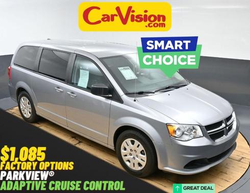 Billet Silver Metallic Clearcoat 2018 Dodge Grand Caravan SE