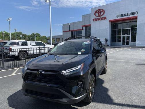 Midnight Black Metallic 2025 Toyota RAV4 Hybrid Woodland Edition