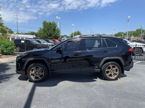 Midnight Black Metallic 2025 Toyota RAV4 Hybrid Woodland Edition