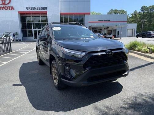 Midnight Black Metallic 2025 Toyota RAV4 Hybrid Woodland Edition