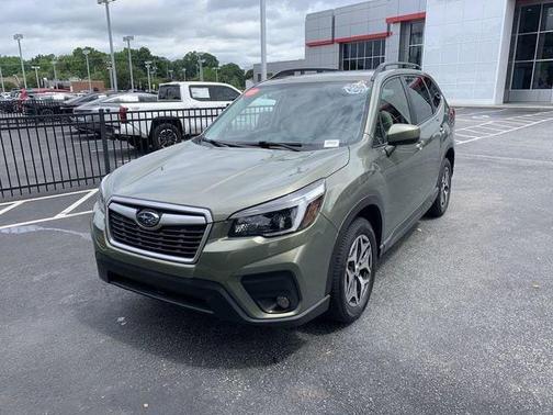 Jasper Green Metallic 2021 Subaru Forester Premium