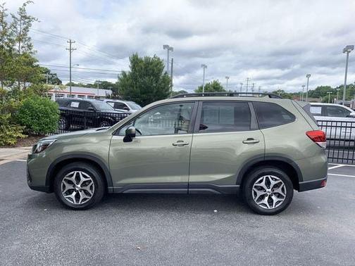 Jasper Green Metallic 2021 Subaru Forester Premium