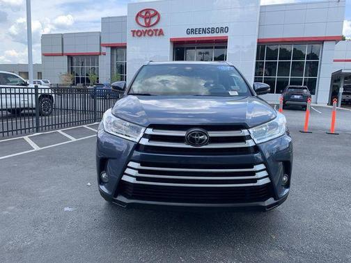 Shoreline Blue Pearl 2019 Toyota Highlander XLE