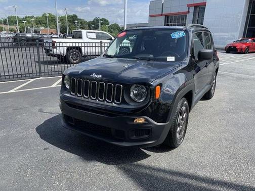 Black 2017 Jeep Renegade Sport