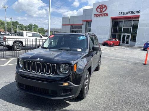 Black 2017 Jeep Renegade Sport