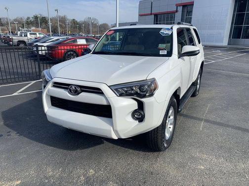 White 2022 Toyota 4Runner SR5 Premium