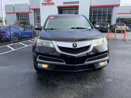 Crystal Black Pearl 2011 Acura MDX 3.7L