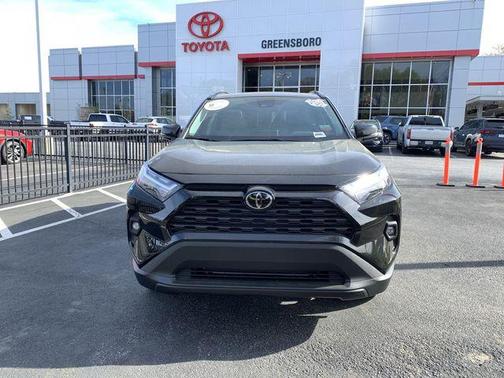 Midnight Black Metallic 2025 Toyota RAV4 XLE Premium