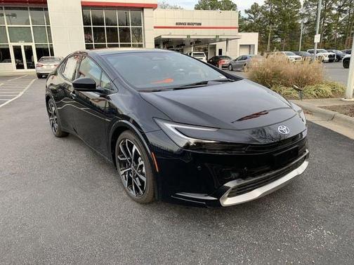 Midnight Black Metallic 2025 Toyota Prius Plug-In Hybrid XSE Premium