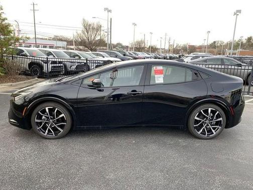 Midnight Black Metallic 2025 Toyota Prius Plug-In Hybrid XSE Premium