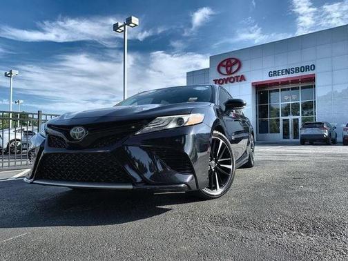 Midnight Black 2019 Toyota Camry XSE