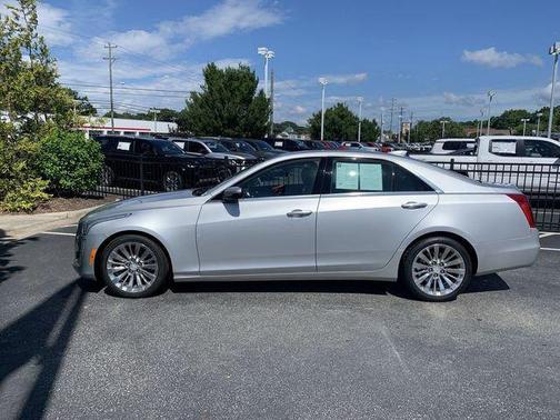 Radiant Silver Metallic 2015 Cadillac CTS 2.0L Turbo Luxury