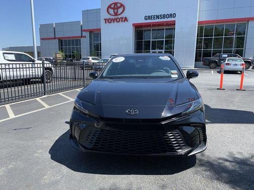 Midnight Black Metallic 2025 Toyota Camry SE