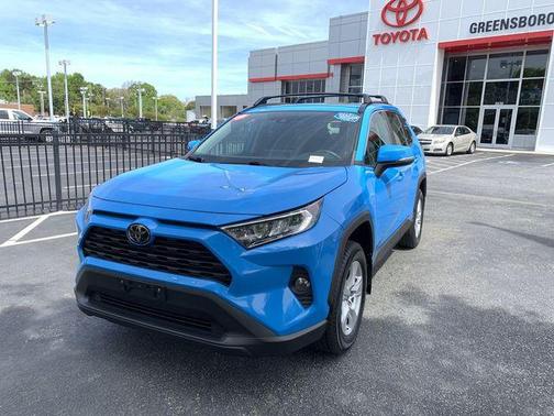 Blue Flame 2019 Toyota RAV4 XLE