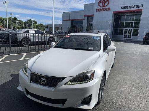 Starfire Pearl 2012 Lexus IS 250 Base