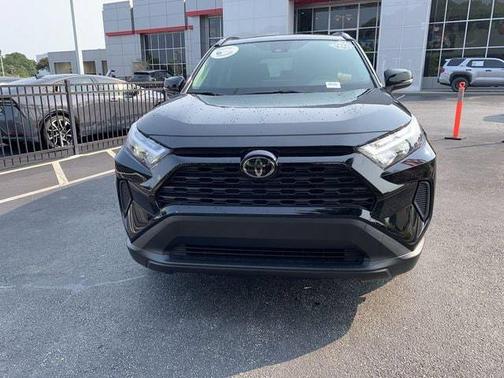 Midnight Black 2025 Toyota RAV4 Hybrid LE