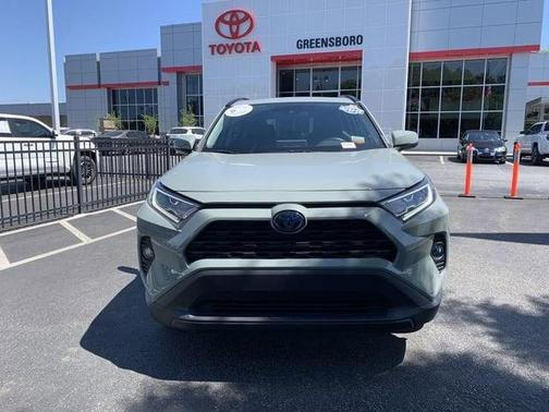 Lunar Rock 2021 Toyota RAV4 Hybrid XLE Premium