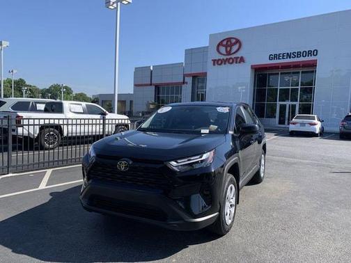 Midnight Black Metallic 2025 Toyota RAV4 LE