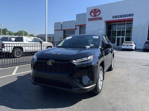 Midnight Black Metallic 2025 Toyota RAV4 LE