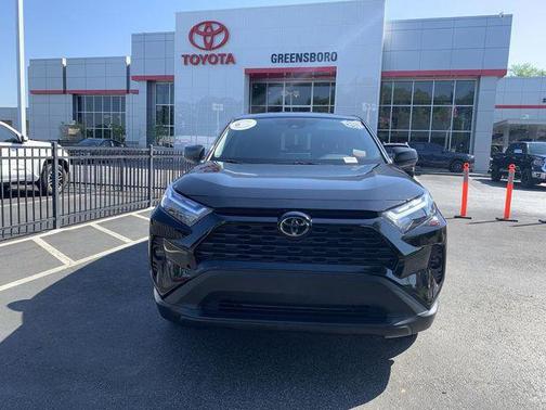 Midnight Black Metallic 2025 Toyota RAV4 LE