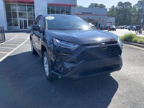 Midnight Black Metallic 2025 Toyota RAV4 LE