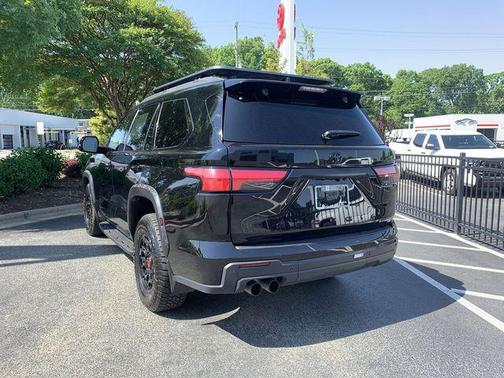 Midnight Black Metallic 2025 Toyota Sequoia TRD Pro