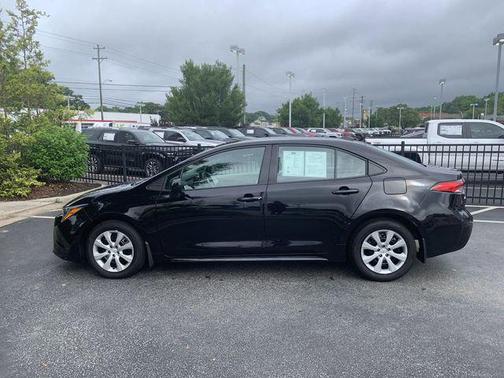 Midnight Black Metallic 2025 Toyota Corolla LE