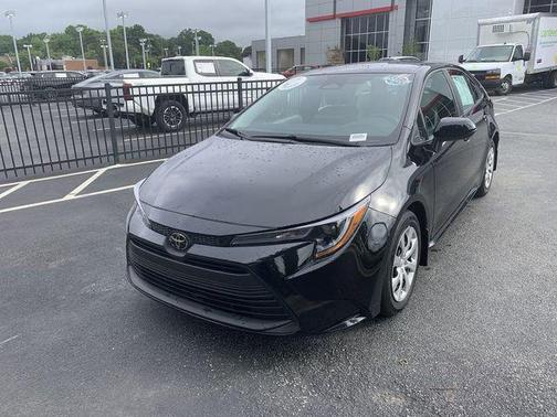Midnight Black Metallic 2025 Toyota Corolla LE