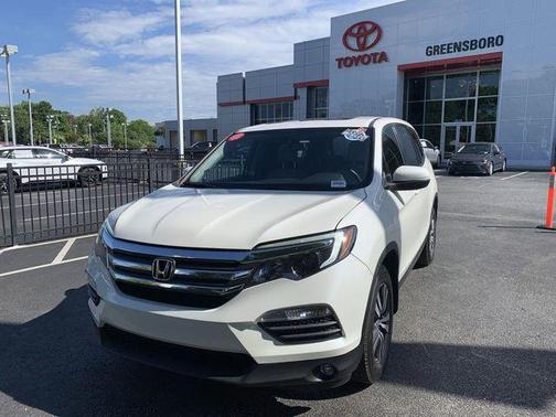 White Diamond Pearl 2016 Honda Pilot EX-L