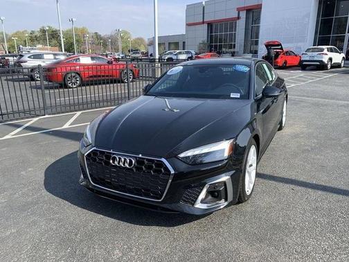 Mythos Black Metallic 2024 Audi A5 Sportback 45 S Line Premium Plus
