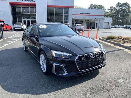 Mythos Black Metallic 2024 Audi A5 Sportback 45 S Line Premium Plus