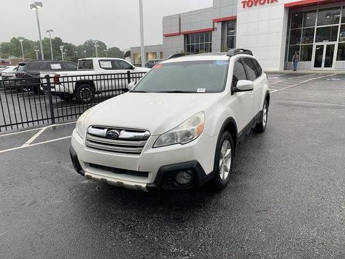Satin White Pearl 2014 Subaru Outback 2.5i Limited
