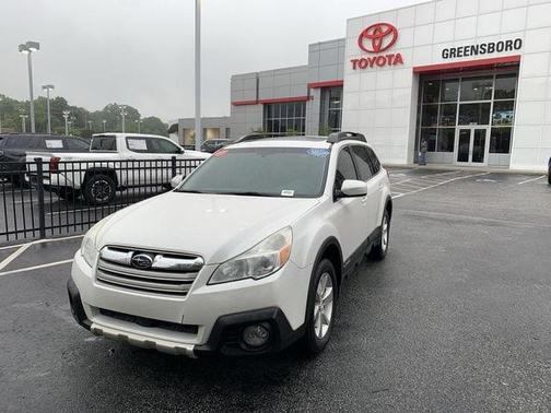 Satin White Pearl 2014 Subaru Outback 2.5i Limited