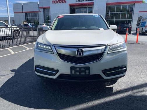 White Diamond Pearl 2014 Acura MDX 3.5L