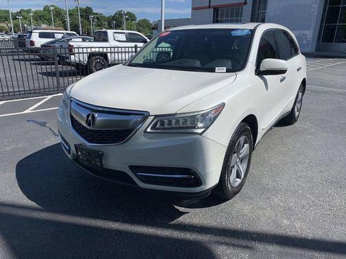 White Diamond Pearl 2014 Acura MDX 3.5L