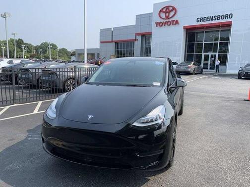 Solid Black 2021 Tesla Model Y Long Range Dual Motor All-Wheel Drive