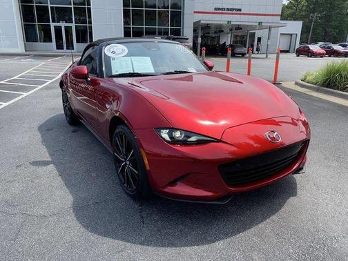Soul Red Crystal Metallic 2024 Mazda MX-5 Miata Grand Touring