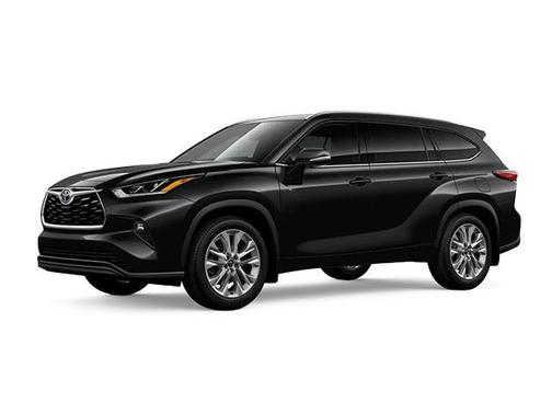 Midnight Black Metallic 2026 Toyota Highlander Limited