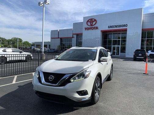 Pearl White 2018 Nissan Murano Platinum