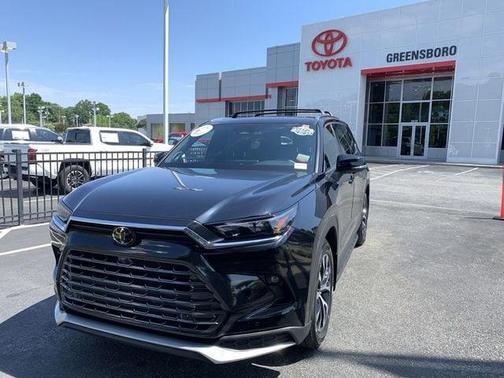 Midnight Black Metallic 2024 Toyota Grand Highlander Hybrid Limited MAX