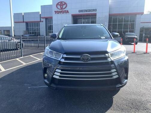 Shoreline Blue Pearl 2018 Toyota Highlander XLE